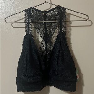 dip Black Lace Bralette